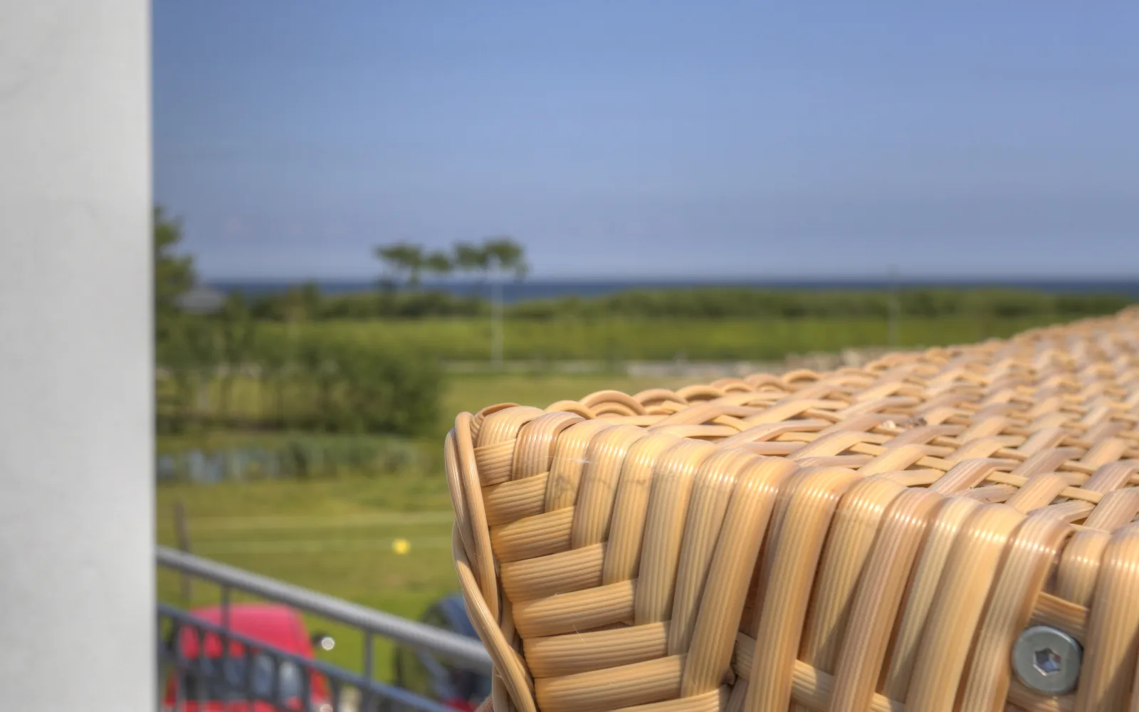 Ausblick Ferienwohnung 4 Strandvilla Börgerende